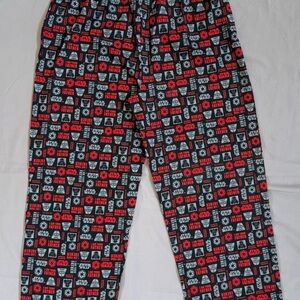 Star Wars Darth Vader I Am Your Father Pajama‎ Pants Mens Large NWT Black Red